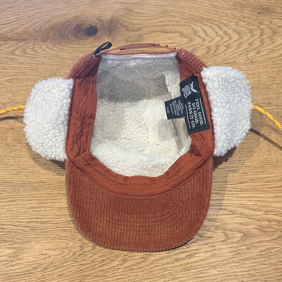 Brown Corduroy Kids Hat - Picture 2 of 6